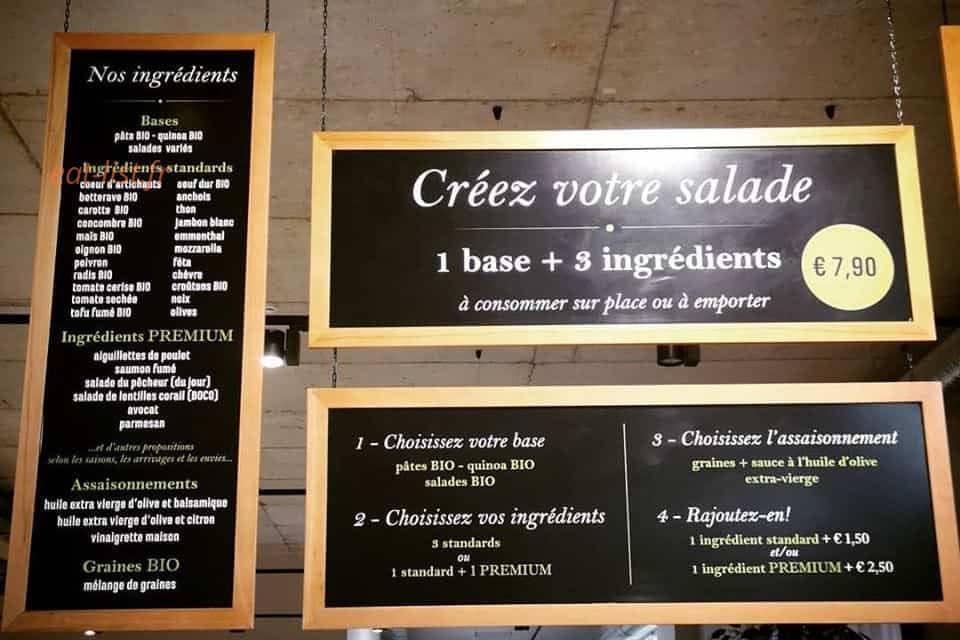 Salad Bar by topfit — carte page 1