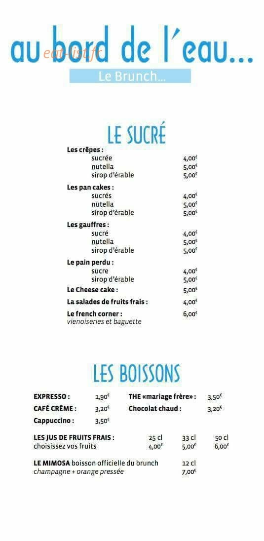 Au bord de l'eau — carte page 4