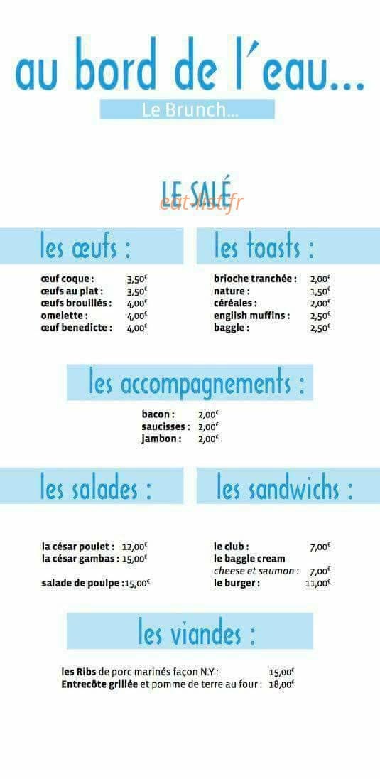 Au bord de l'eau — carte page 3