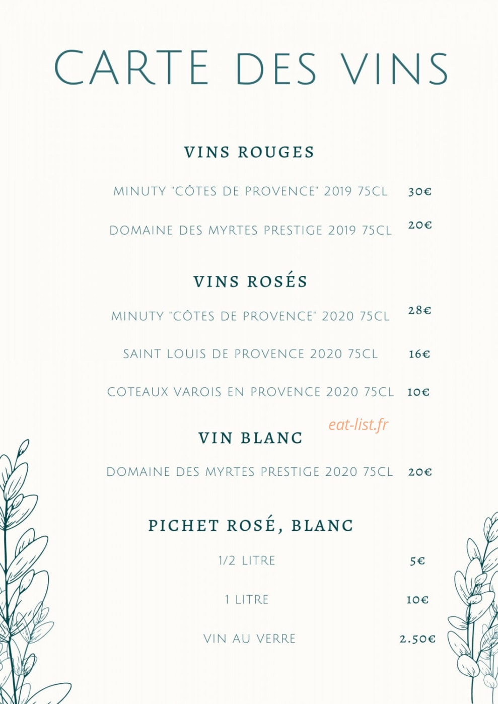 Le Mas — carte page 4