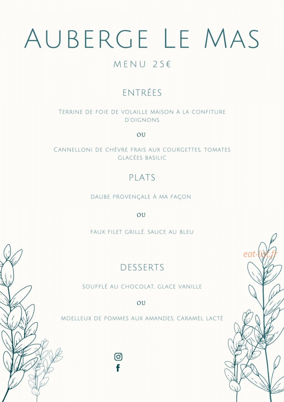 Le Mas — carte page 6