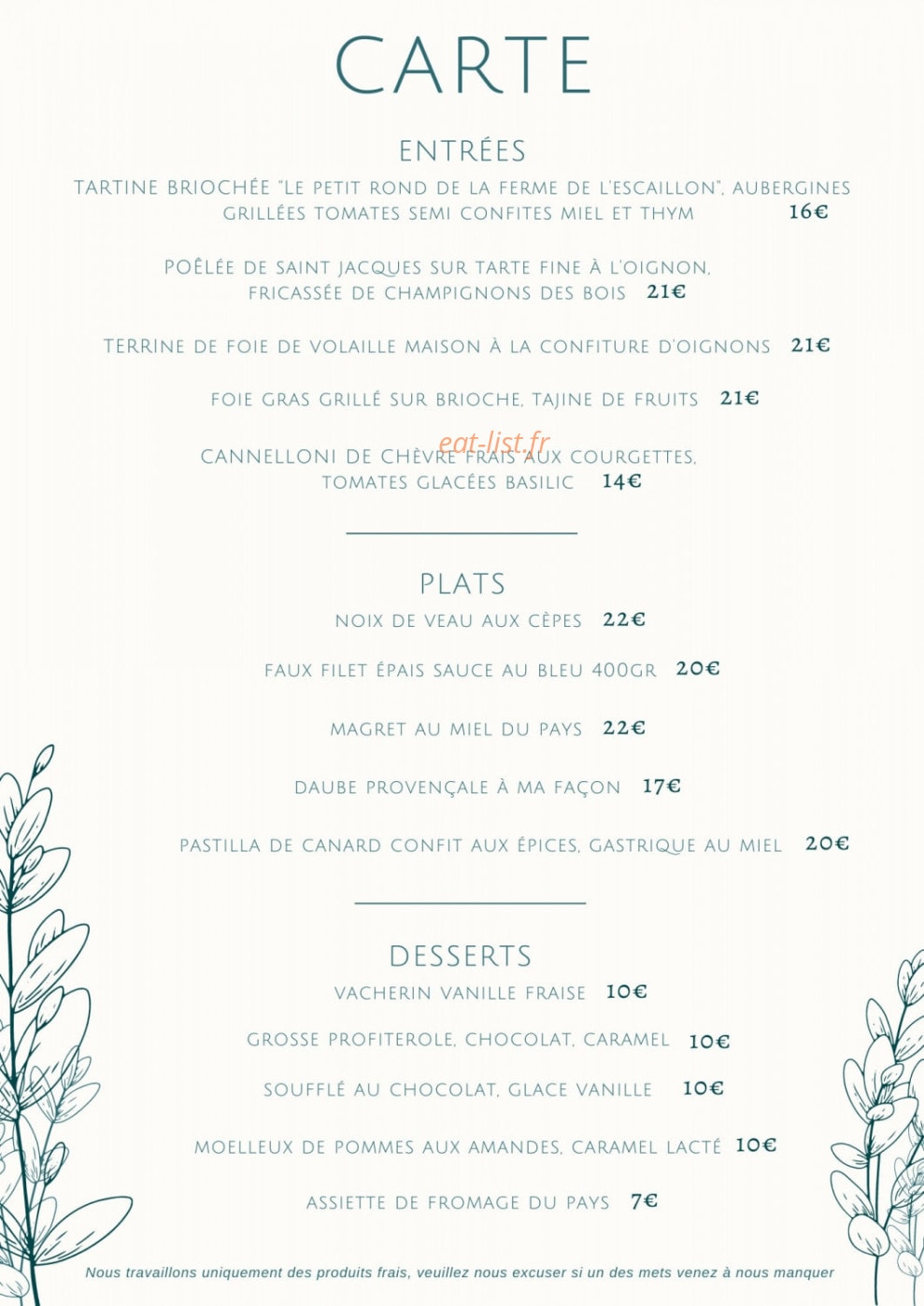Le Mas — carte page 3
