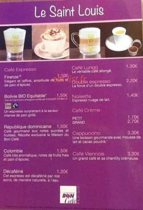 Le Saint Louis — carte page 3