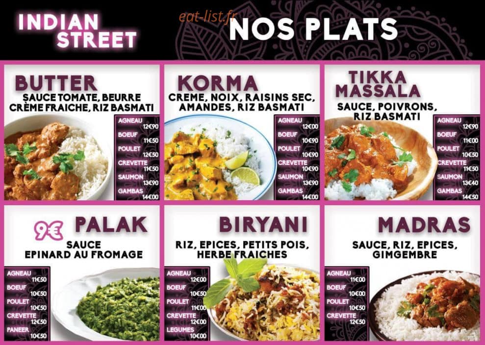 indian street — carte page 3