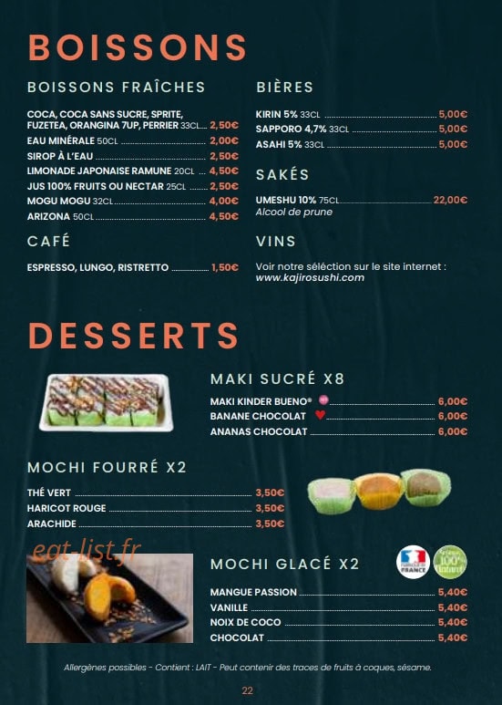 Kajiro — carte page 24