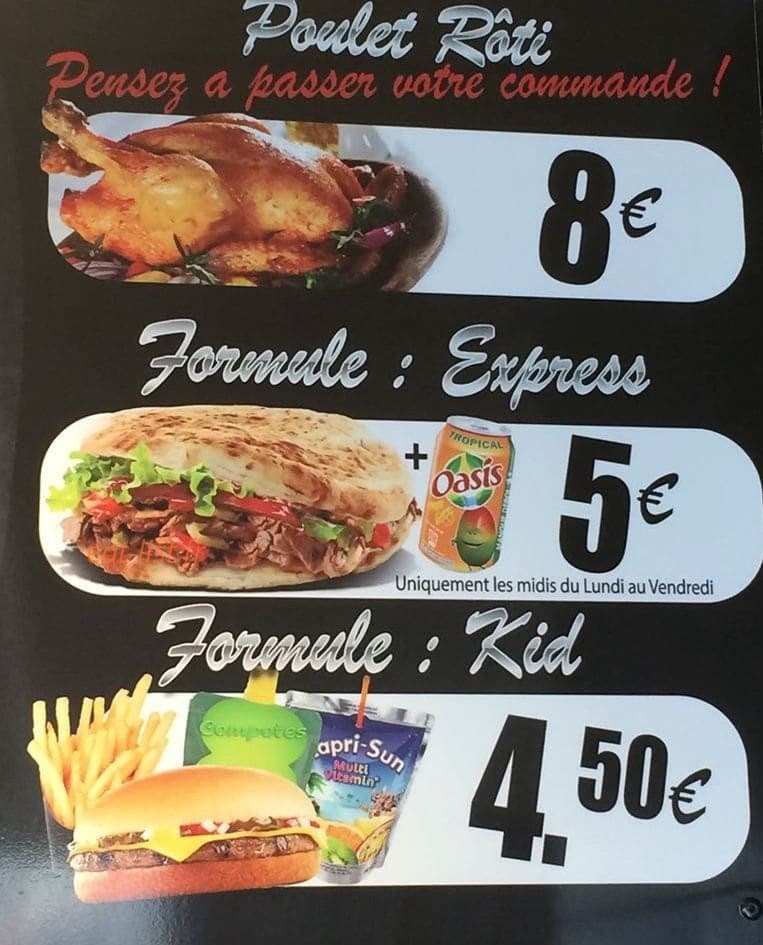 Le Myl's — carte page 1