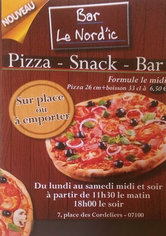 Le Nordic — carte page 1