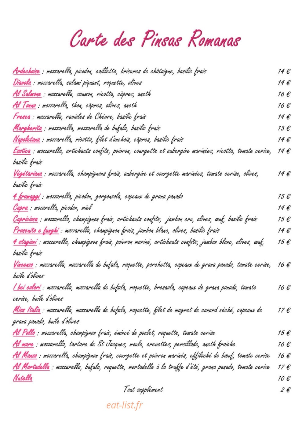 L'inattendu — carte page 3