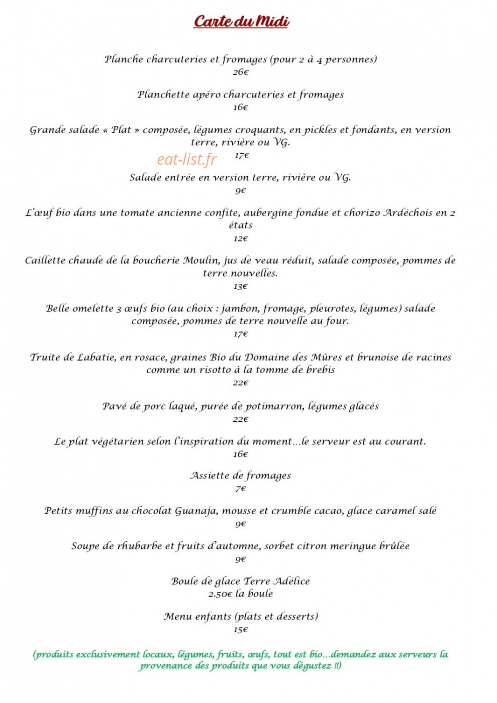 Les Galapians — carte page 1