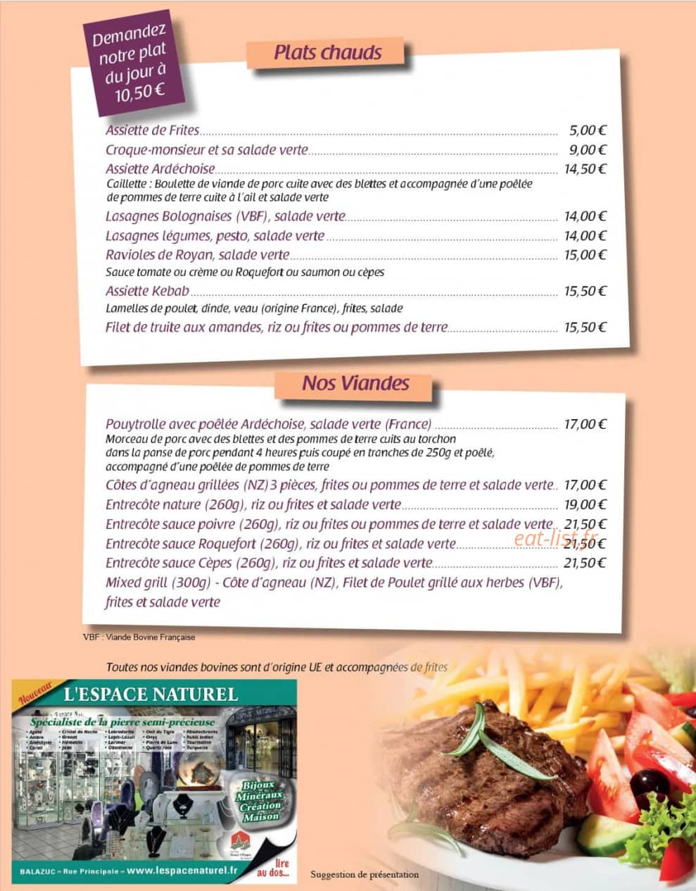 La Fenière — carte page 2