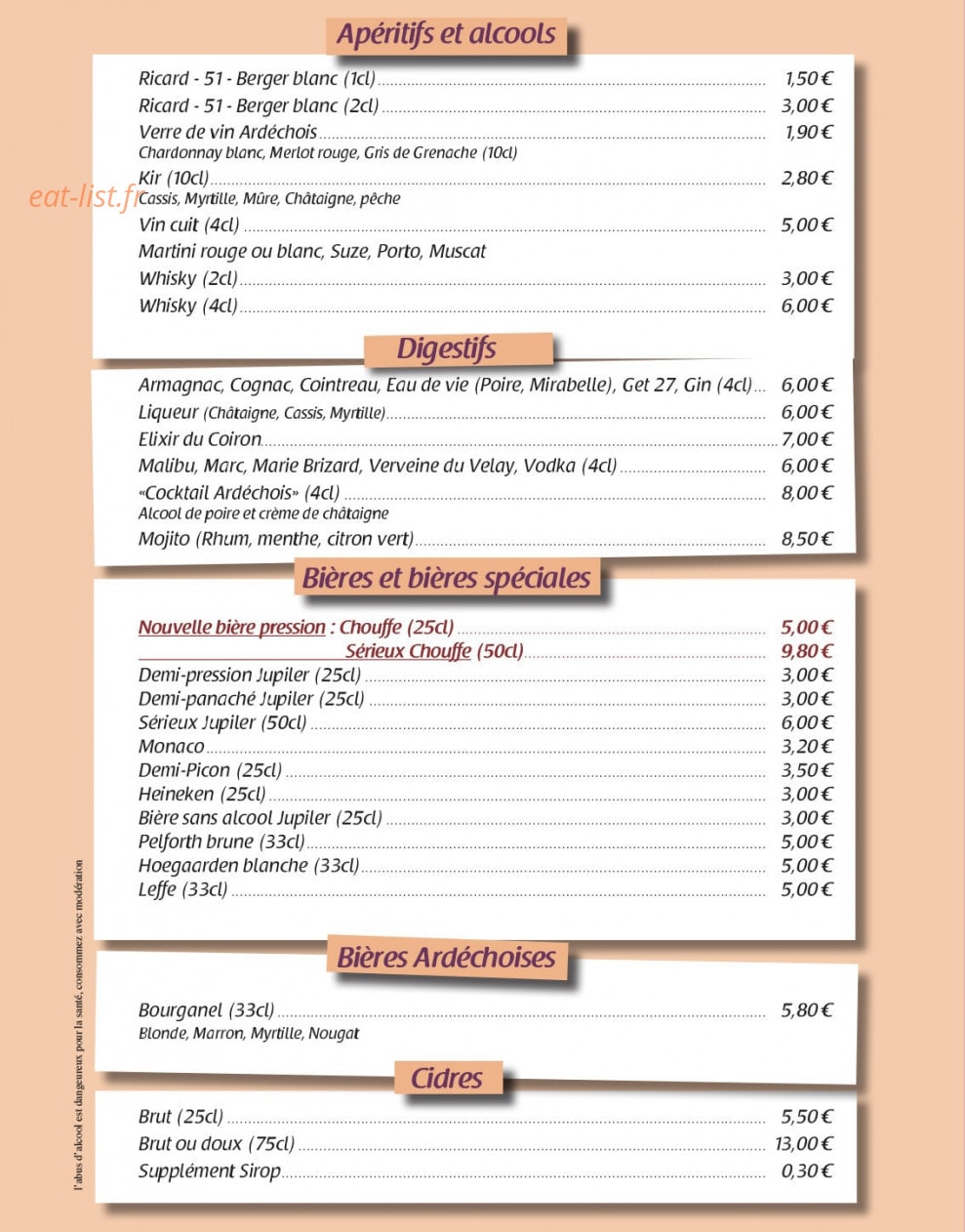 La Fenière — carte page 7