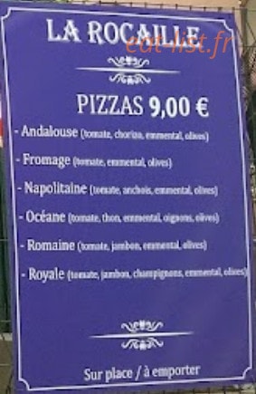 La Rocaille — carte page 4