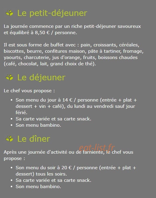 Douce France — carte page 1