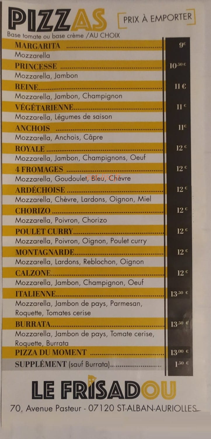 le Frisadou — carte page 2