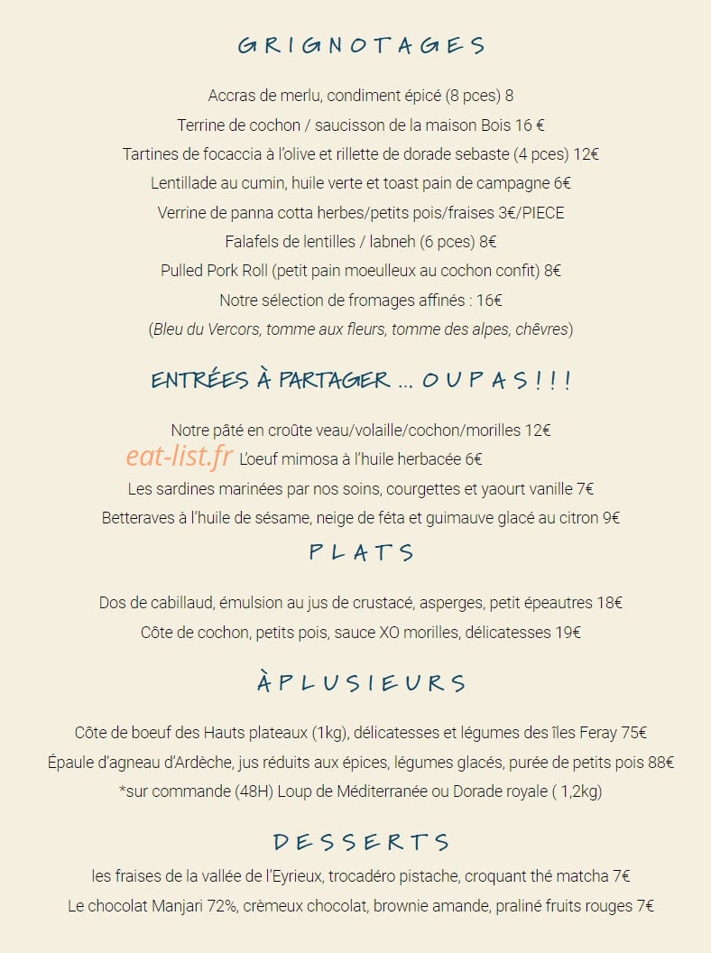 Barr Avel — carte page 1