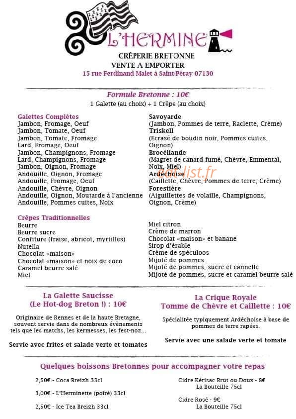 L'Hermine — carte page 8