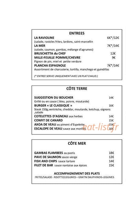 Los Amigos — carte page 1
