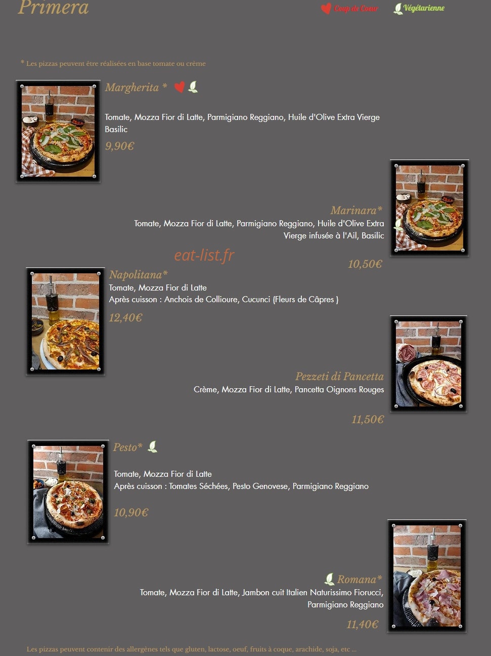 Pizzicati — carte page 1