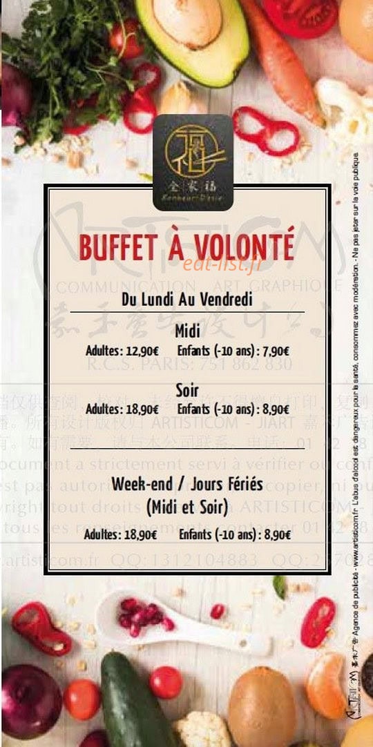 Bonheur d asie — carte page 5