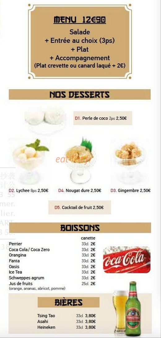 Bonheur d asie — carte page 6
