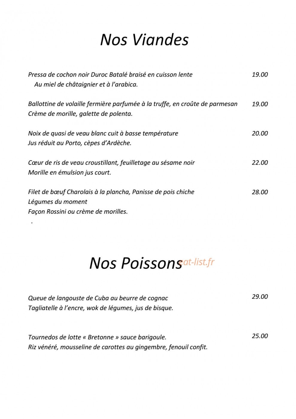 Les Tilleuls — carte page 5