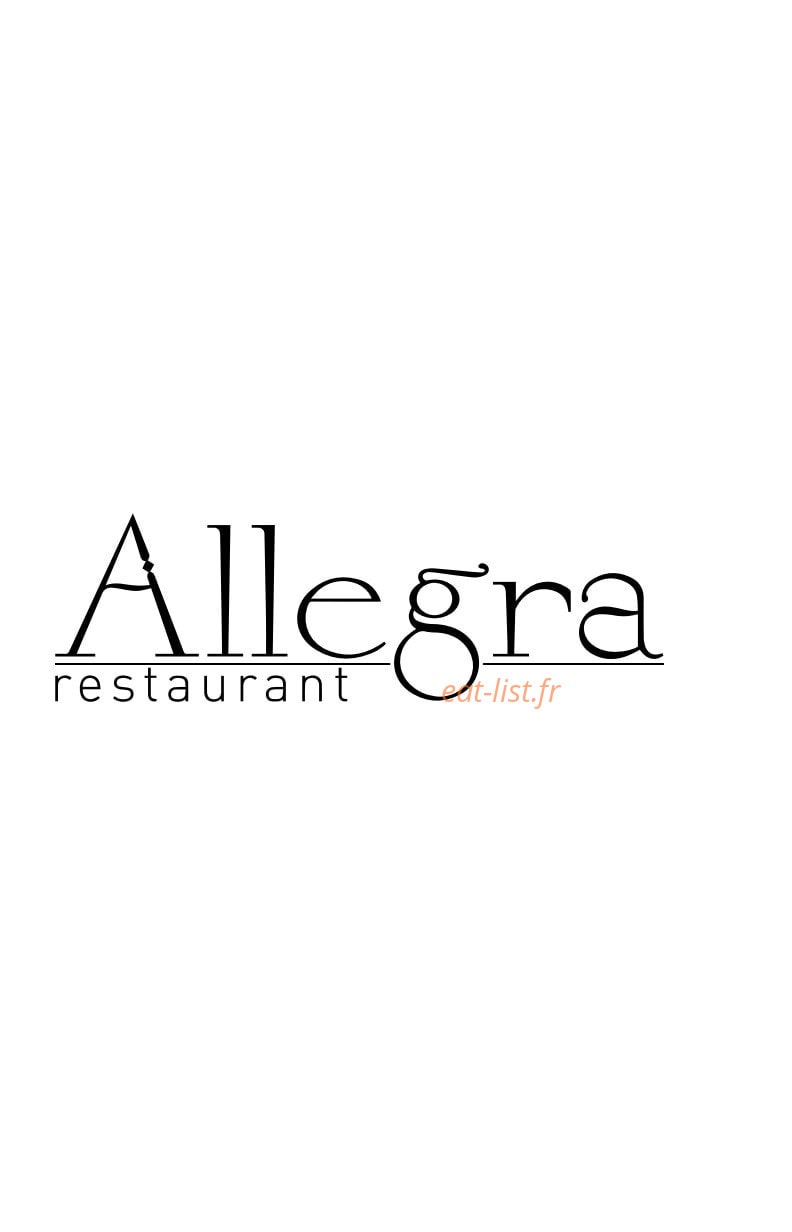 Allegra — carte page 1