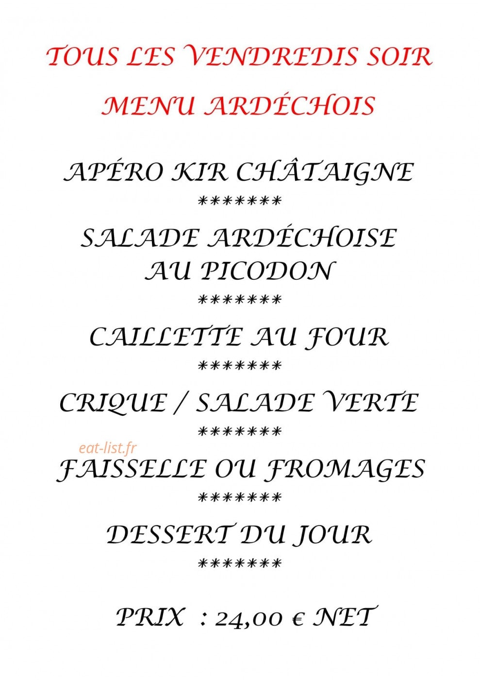 Le clos charmant — carte page 7