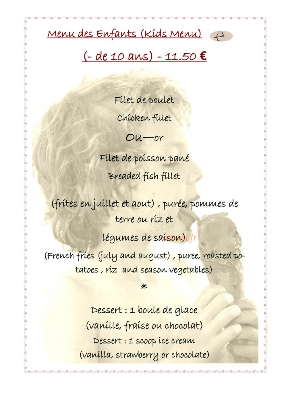 Le Domaine des Dames — carte page 6
