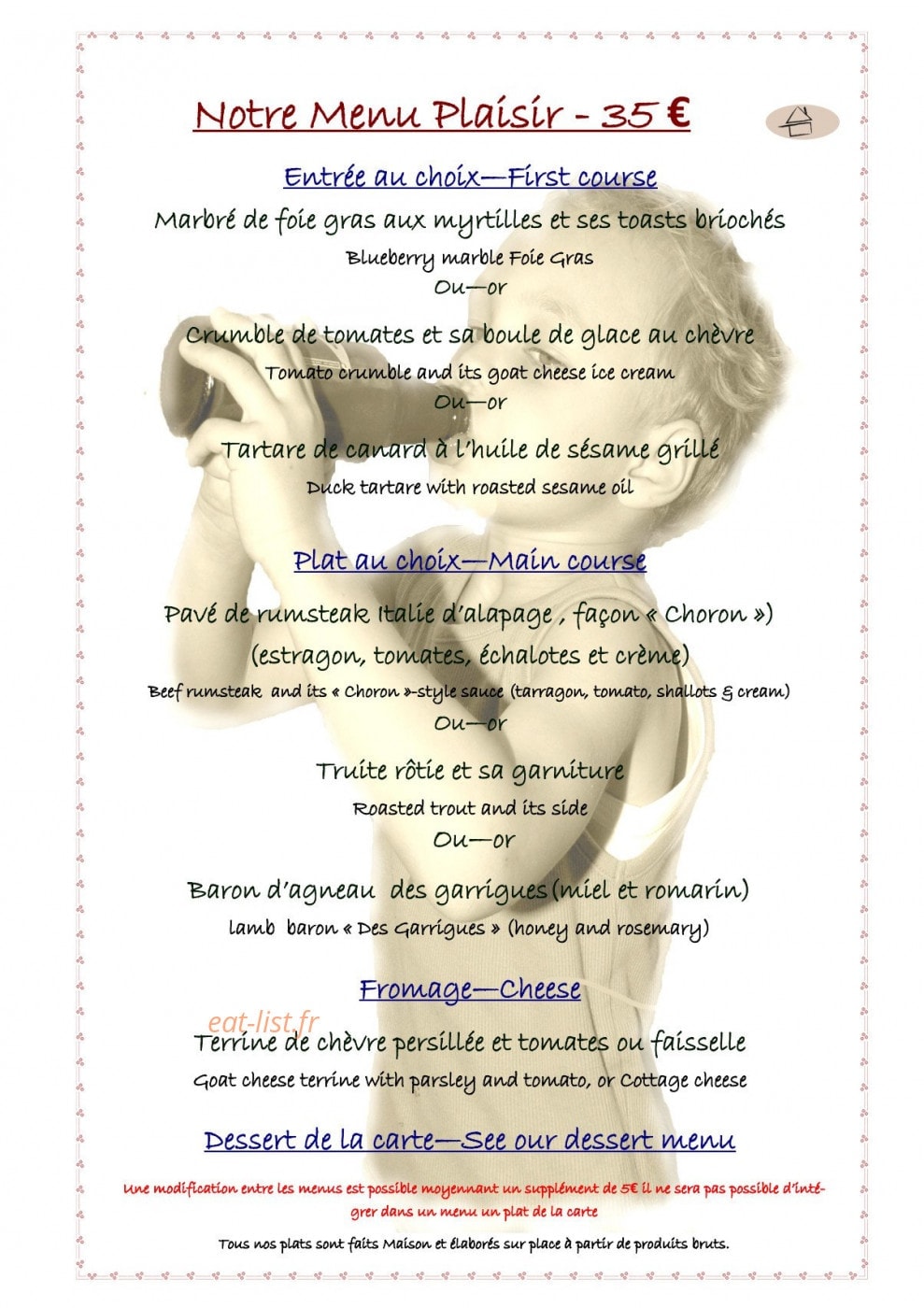 Le Domaine des Dames — carte page 5