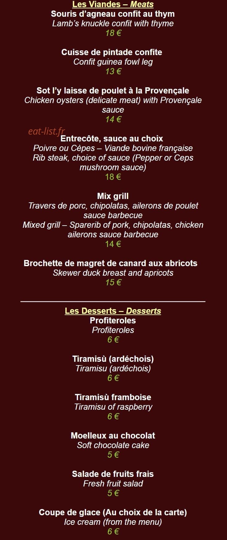Le pont des mazes — carte page 6