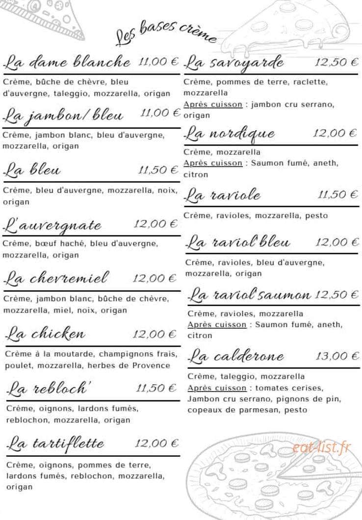 Il Calderone Pizza — carte page 2