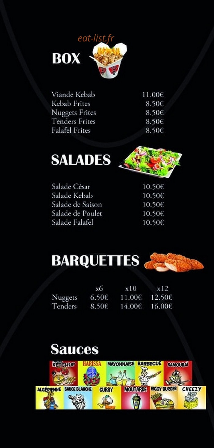 R&M Kebab Tacos Naan — carte page 5