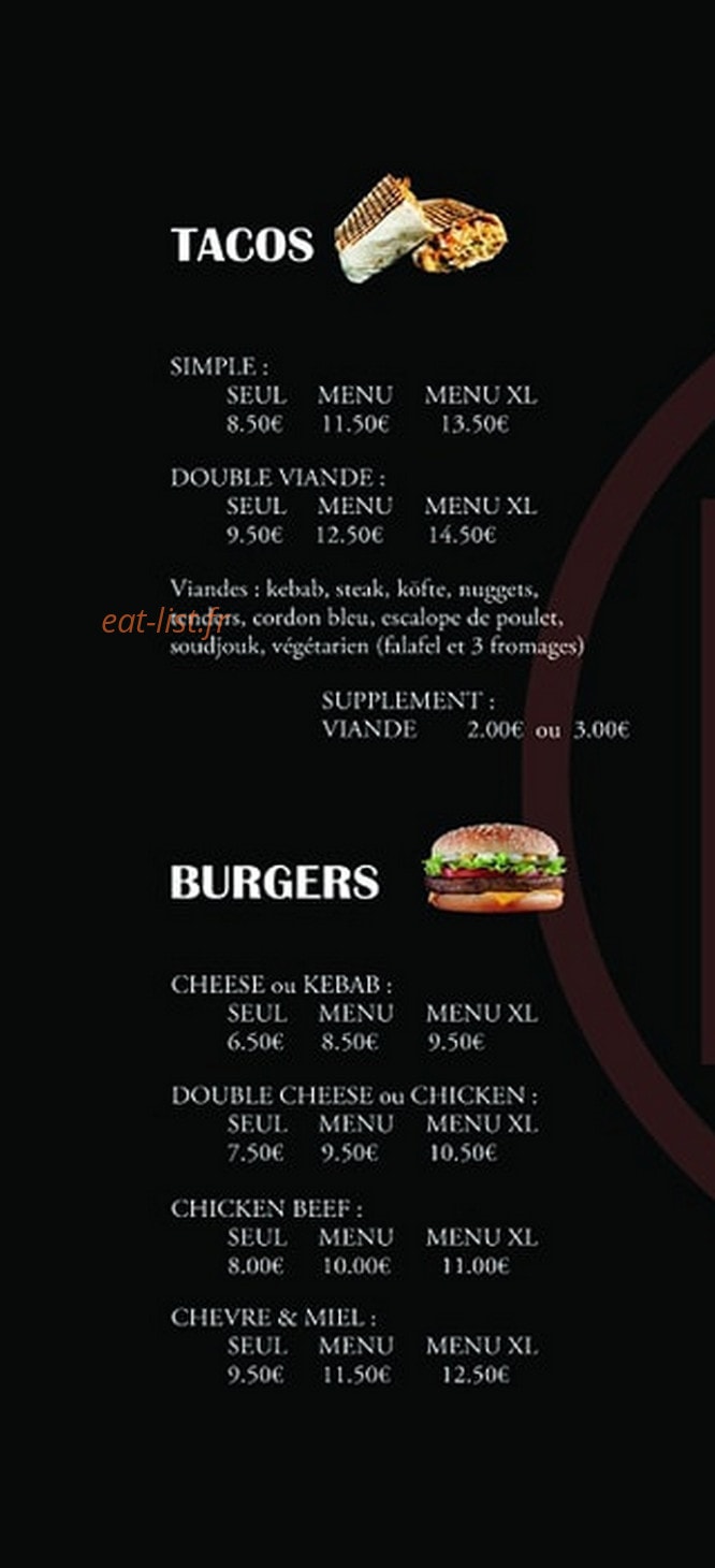 R&M Kebab Tacos Naan — carte page 2