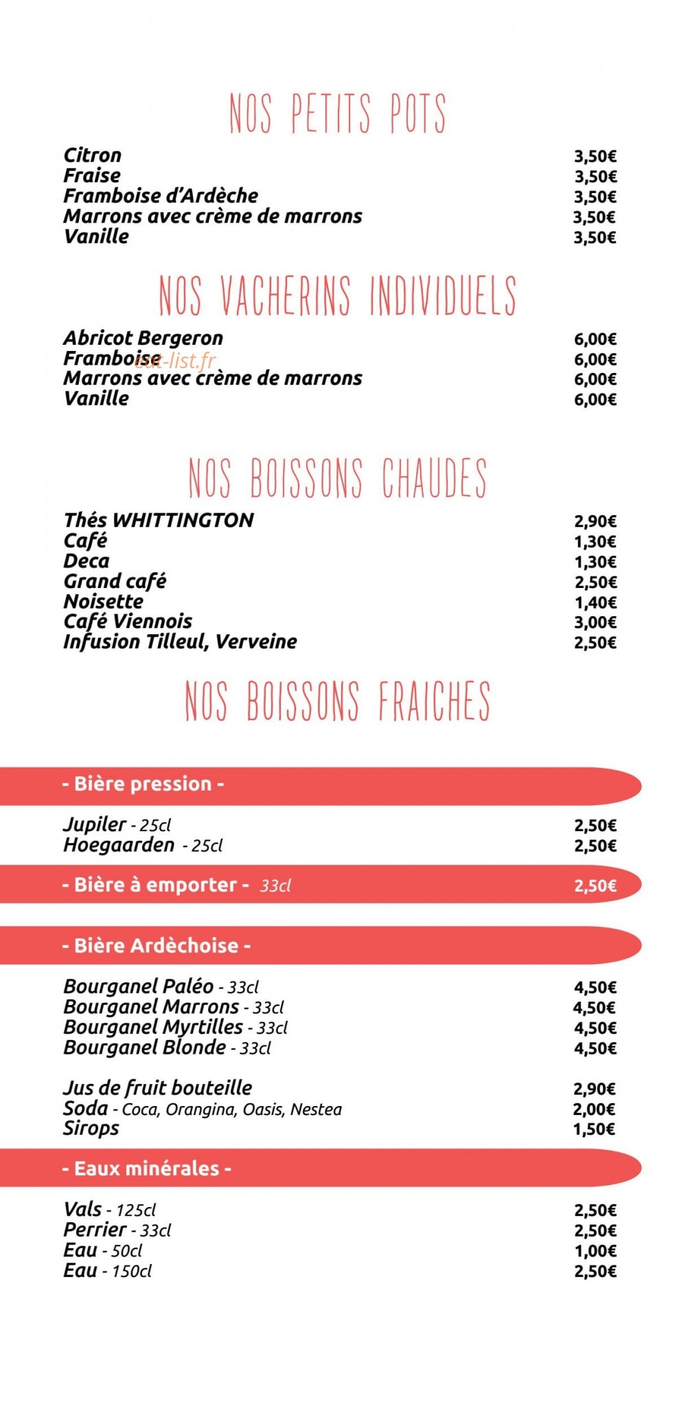 Au Rendez Vous Du Chateau — carte page 3