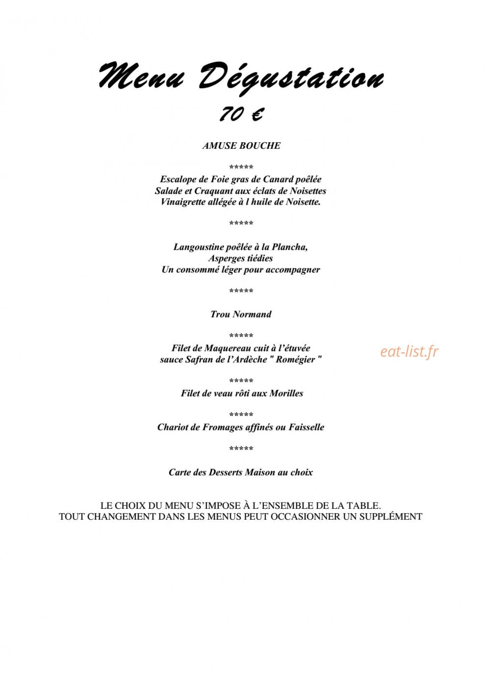 Aux Vieux Arceaux — carte page 4