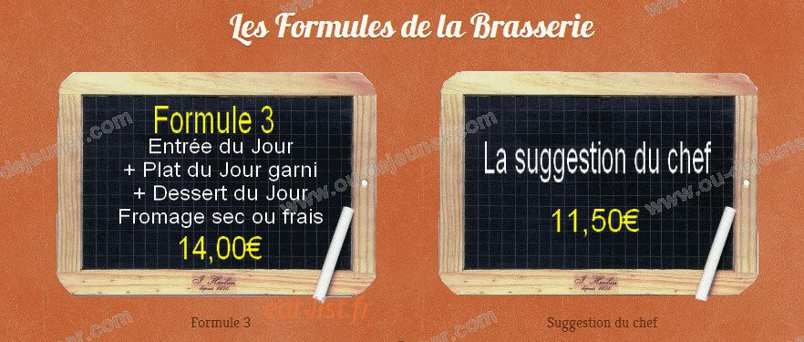 Brasserie du Moulon — carte page 12