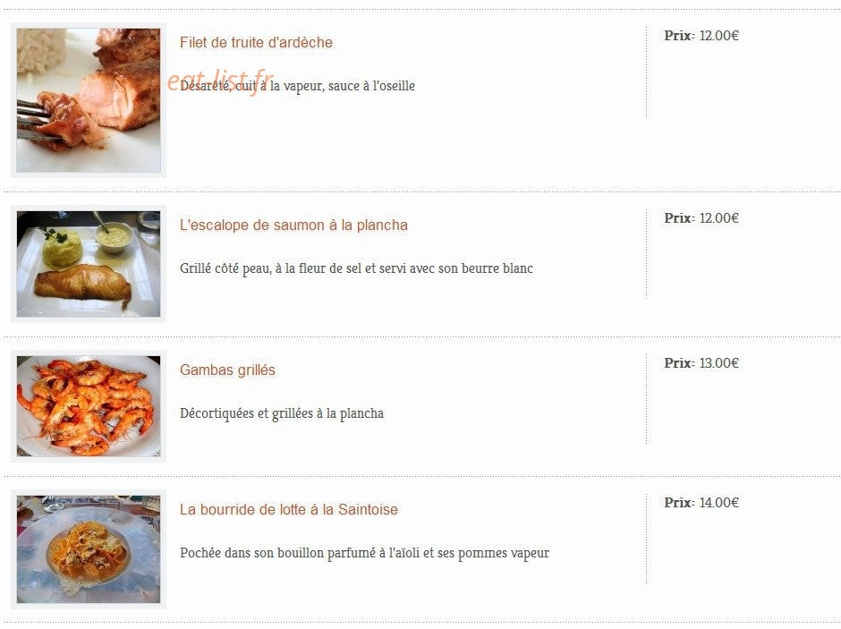 Brasserie du Moulon — carte page 9