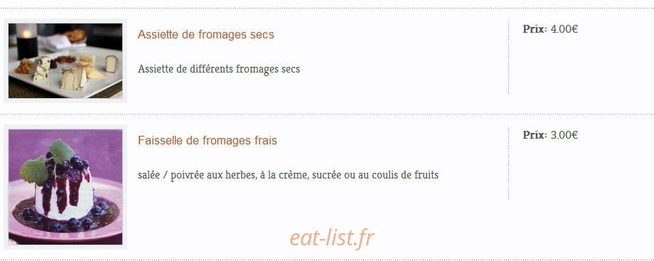 Brasserie du Moulon — carte page 6