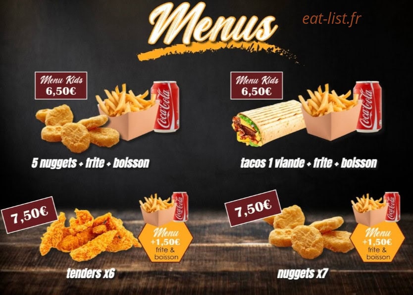 BS' Tacos — carte page 2