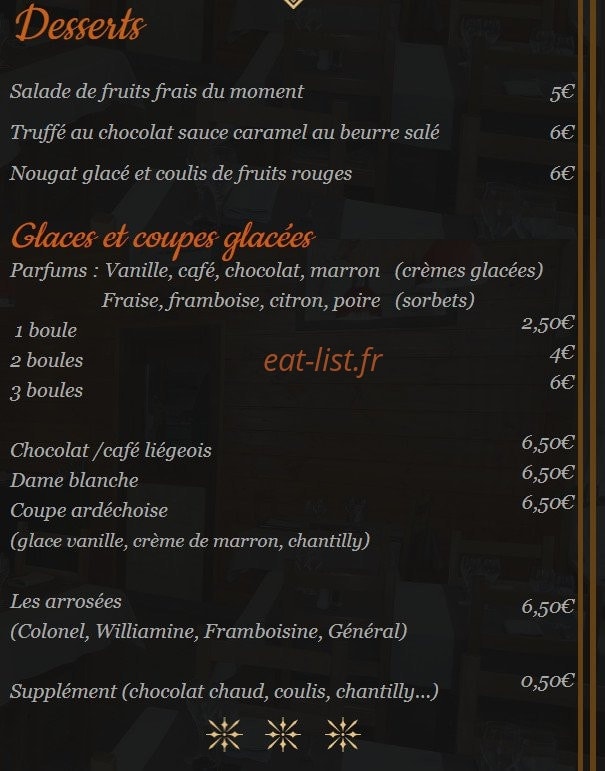La Bouch'en coin — carte page 4