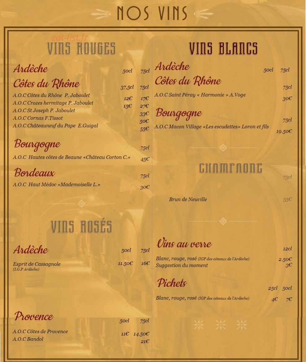 La Bouch'en coin — carte page 5
