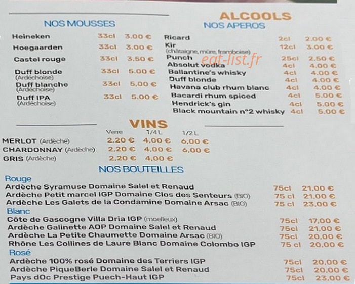 Label et Poke — carte page 4