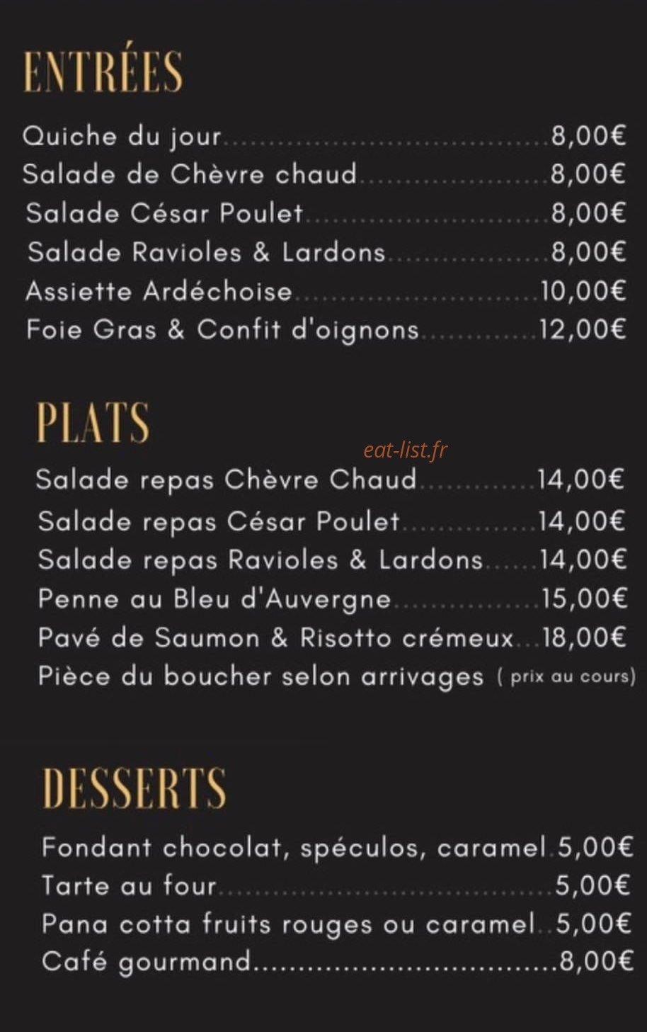 Le Diplomatico — carte page 1