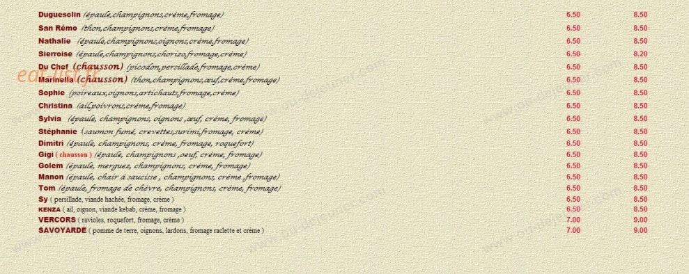 Le Duguesclin — carte page 3