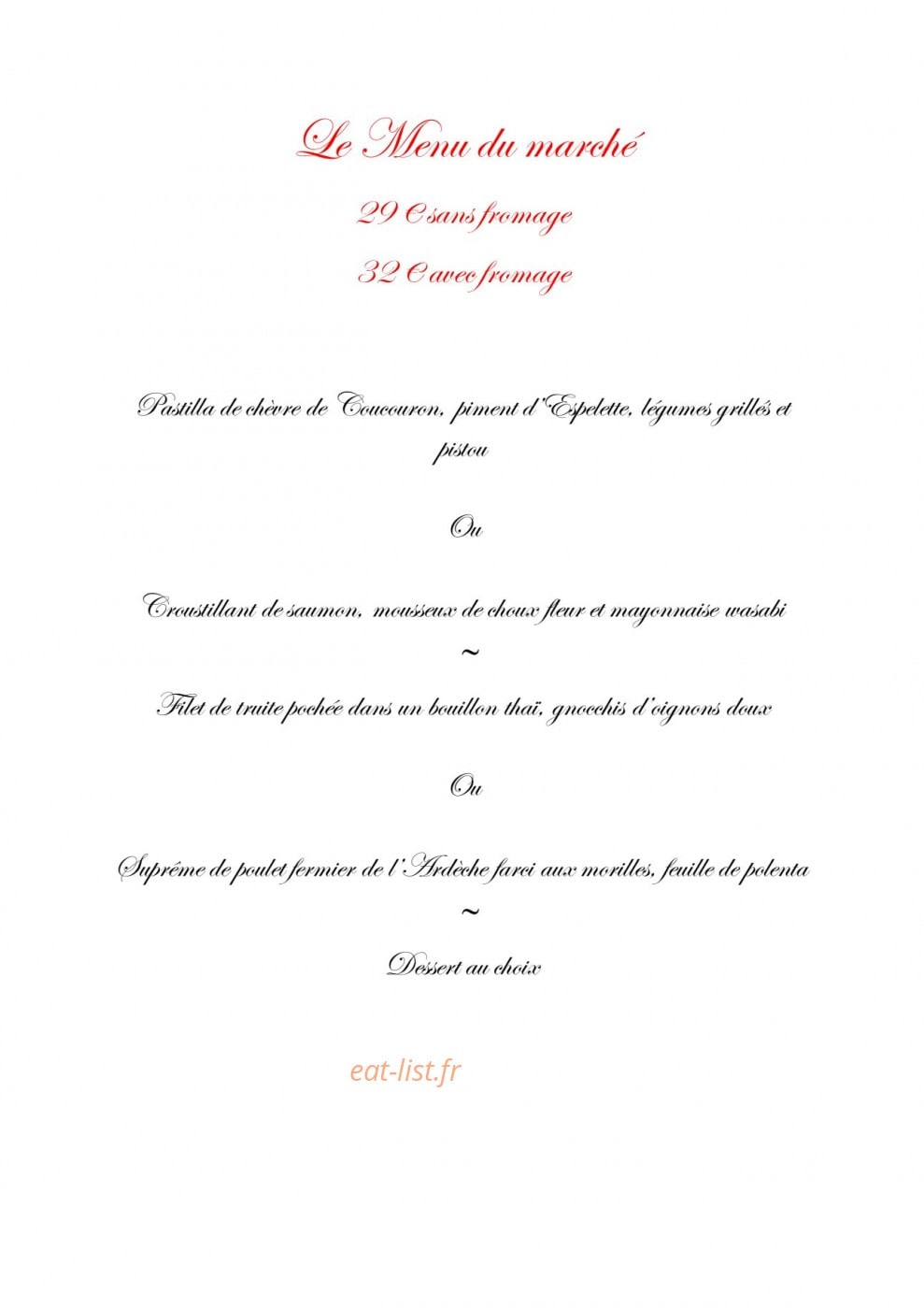 Les Coloquintes — carte page 2