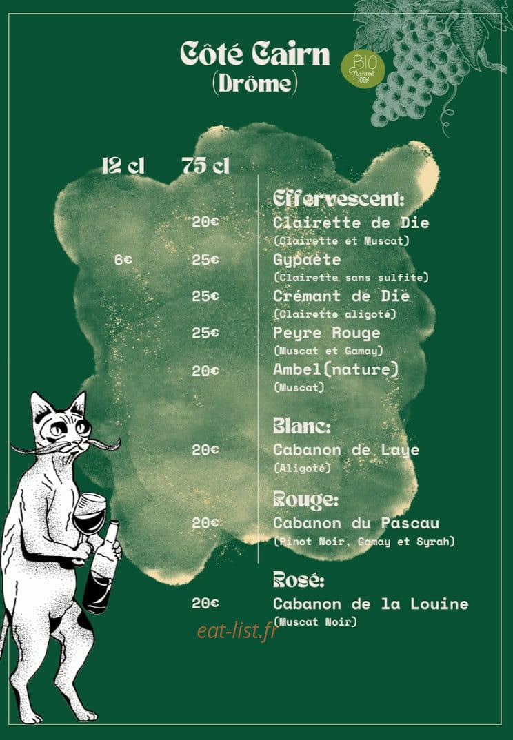 Maison Chat Noir — carte page 6