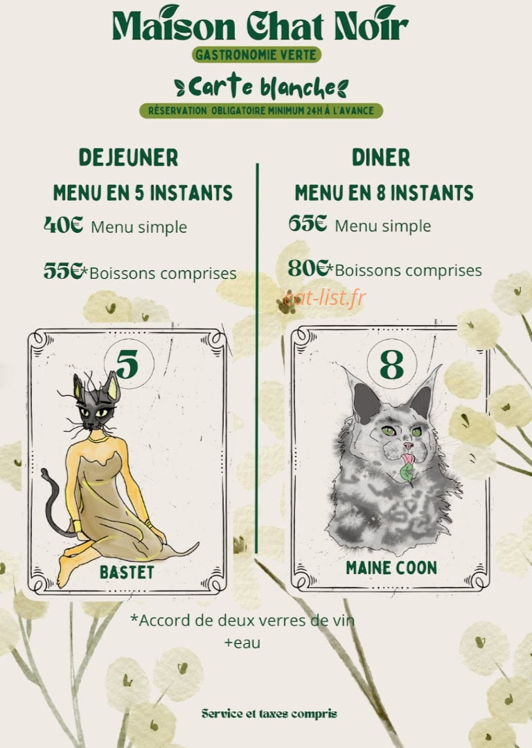 Maison Chat Noir — carte page 3