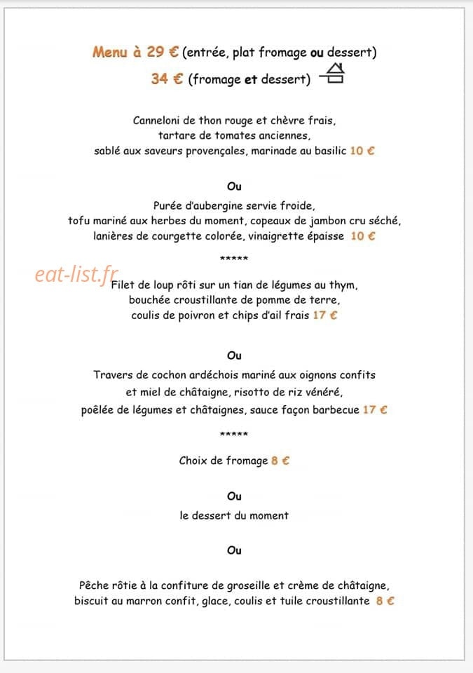 Notes de saveurs — carte page 2