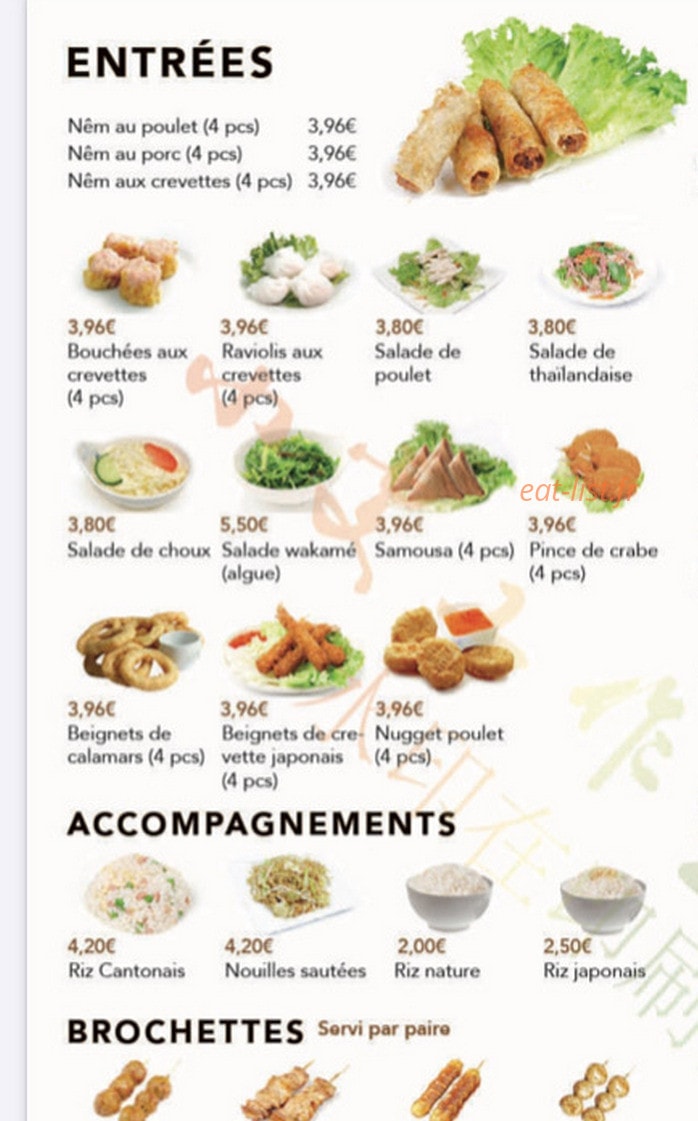 Sushi d'or à volonté — carte page 2