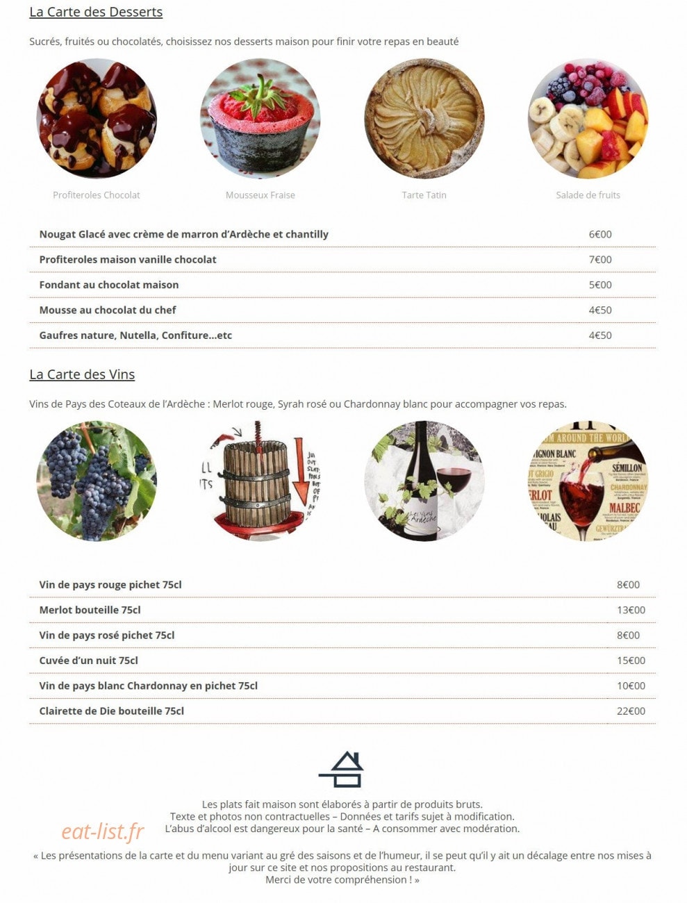 Les Voûtes — carte page 4
